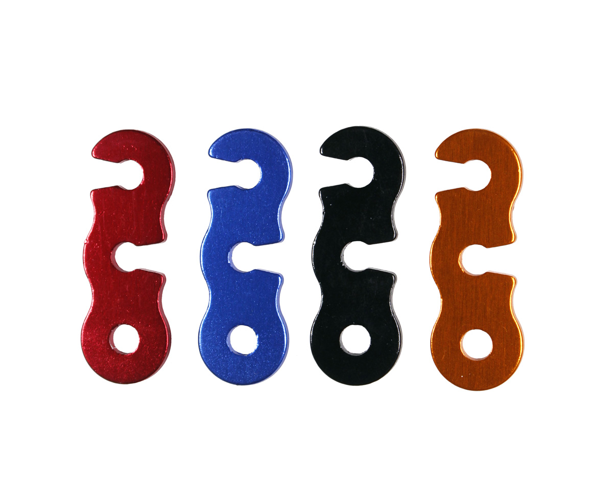 Aluminum guylines adjuster